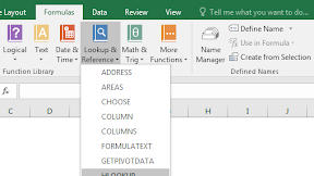 3 Rumus Excel Populer Pada Tab Formulas Kelompok Fungsi Pencarian dan Referensi